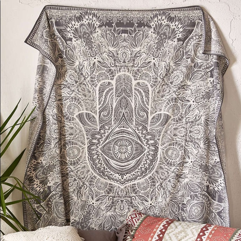 Sketched Hand Tapestry